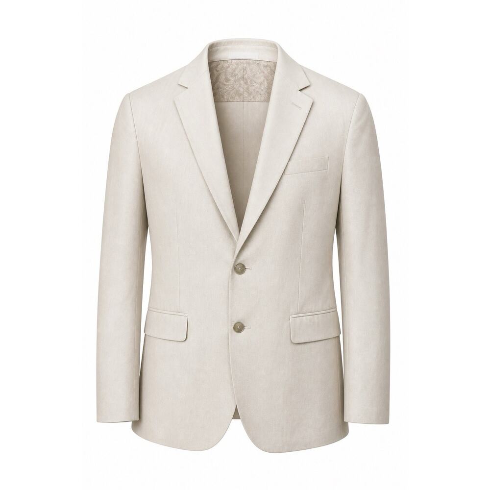Chaps Ralph Lauren Men's Sport Coat Blazer 48L Faint Satin Stripes Classic Fit